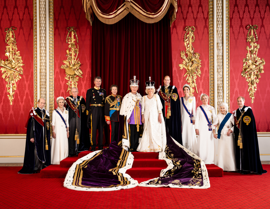 Official Coronation Portraits The Royal Family